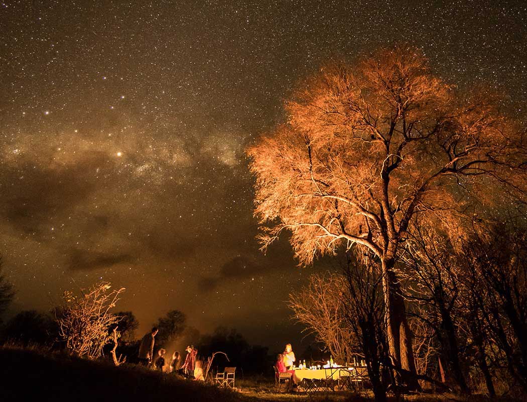 Campsite in Moremi with Okavango Mobile Safaris, budget camping trips in northern Botswana